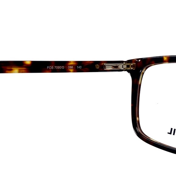 New FOSSIL Havana Rectangle FOS7090/G Mens Eyeglasses 55-17-140 - Picture 8 of 8